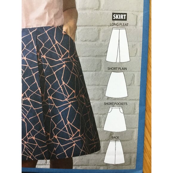 Misses Skirt Pattern UNCUT The Kelham Skirt Size 2 - 18 - Picture 2 of 6